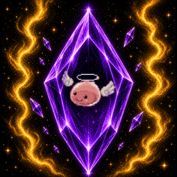 Alma de Mini-Chefe (cristal roxo)